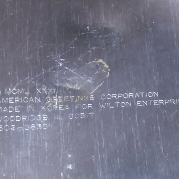 VTG Strawberry Shortcake Wilton Aluminum Cake Mold Pan - Picture 2 of 7